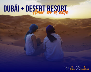 Amor en el Aire (Dubái + Desert Resort)